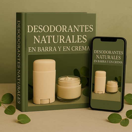 Desodorantes Naturales en Barra y en Crema 75% OFF